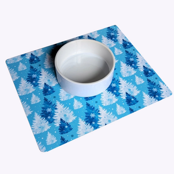 Tapis de gamelle Forêt de brume