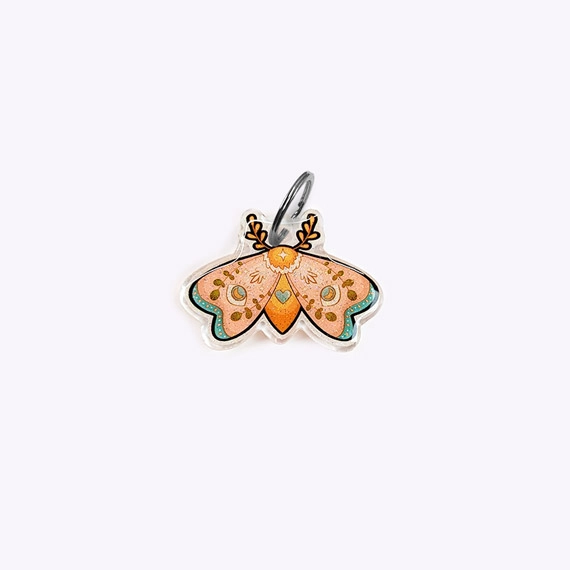Médaille papillon Boho