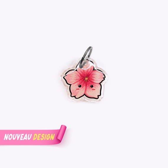 Médaille fleur Sakura