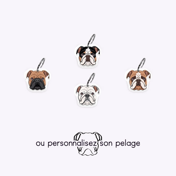 Médaille Bouledogue anglais