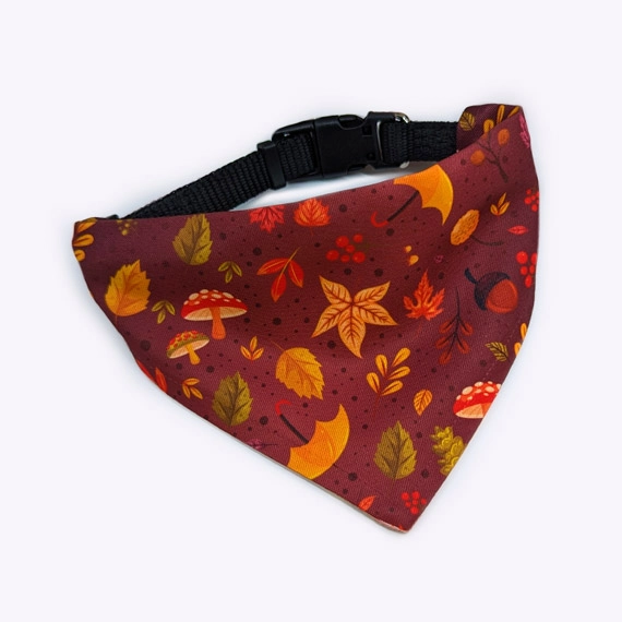 Bandana porte-médaille Chuchotement d’automne