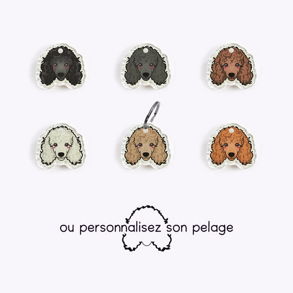 Médaille caniche