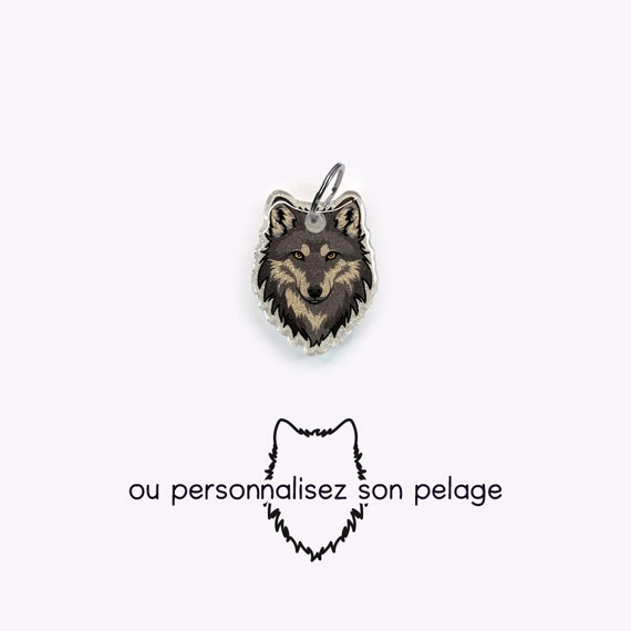 Médaille Chien loup européen