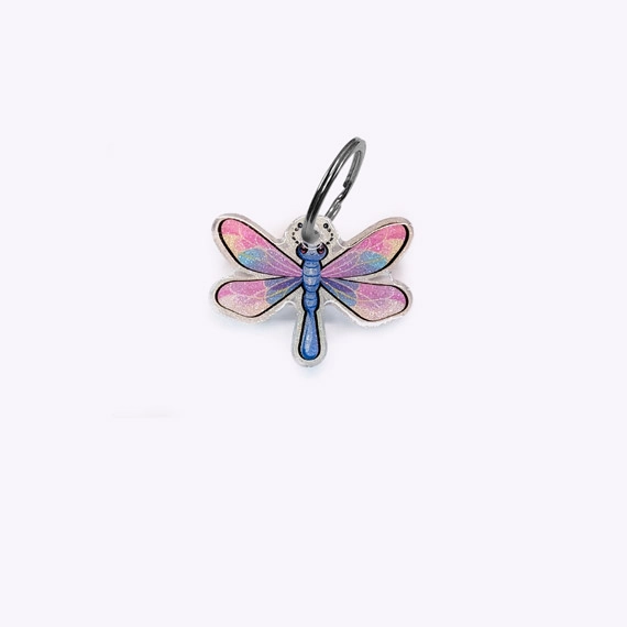 Médaille Libellule Pastel