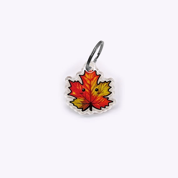 Médaille feuille d'automne Nuance