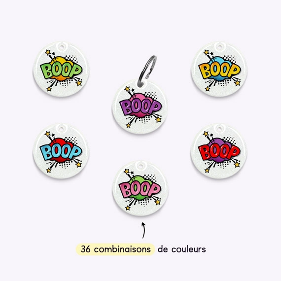 Médaille Onomatopée BOOP