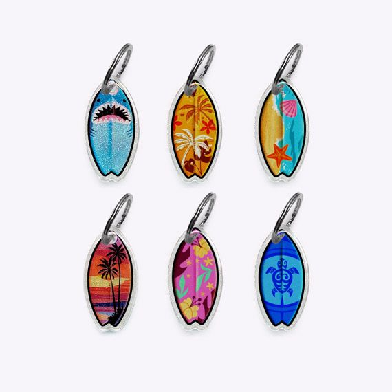 Médaille planche de surf