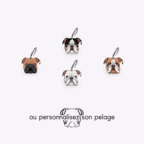 Médaille Bouledogue anglais