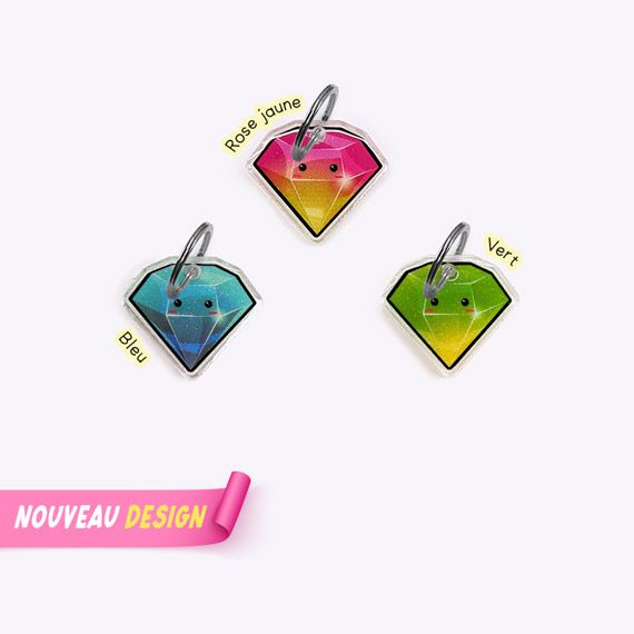 Médaille diamant et pierres précieuses