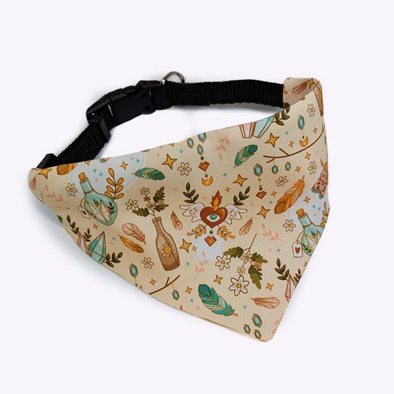 Bandana porte-médaille Boho