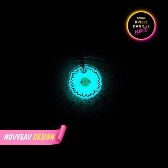 Médaille marguerite Happy