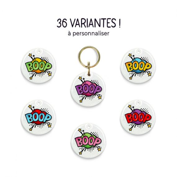 Médaille Onomatopée BOOP