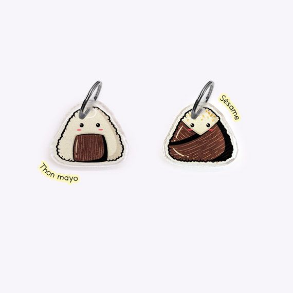 Médaille onigiri Shiro