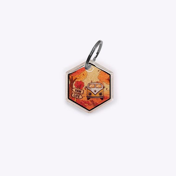 Médaille Van life en automne
