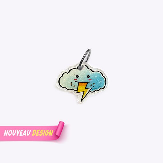 Médaille  nuage orageux Buzz