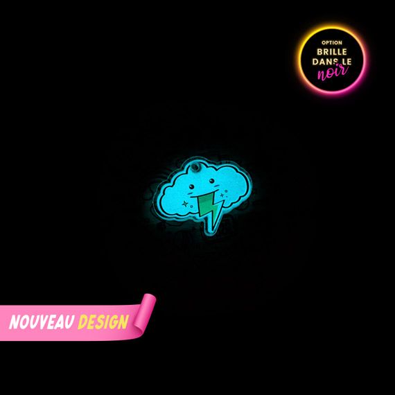 Médaille  nuage orageux Buzz