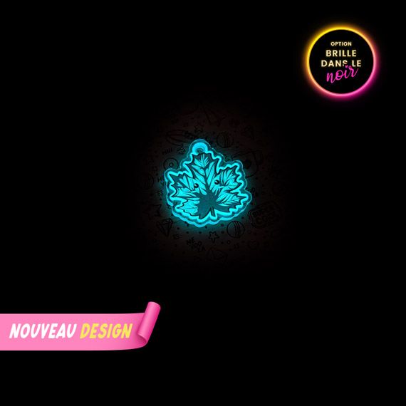 Médaille feuille d'automne Kodama