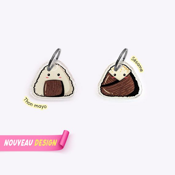 Médaille onigiri Shiro