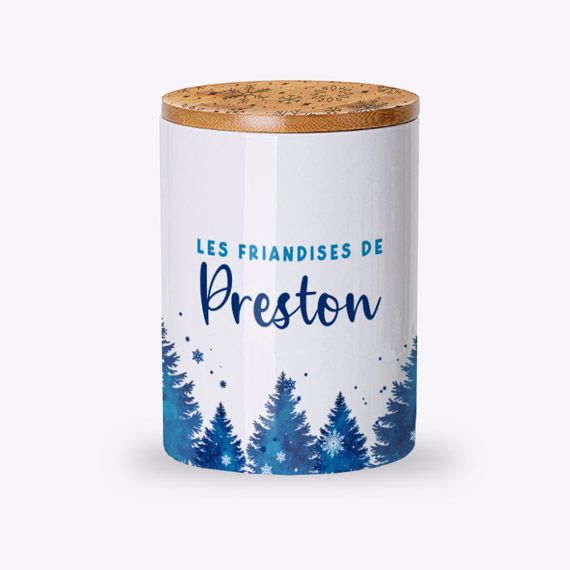 Pot à friandises Forêt de brume