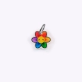 Médaille Fleur arc-en-ciel