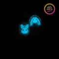 Médaille lapin aux oreilles droites